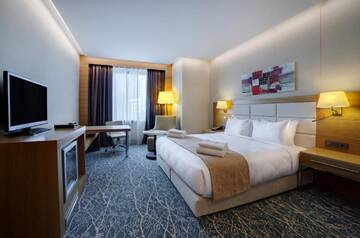 Фото номера Номер с кроватью размера &quot;king-size&quot; - Для некурящих Отель Holiday Inn Baku г. Баку 4