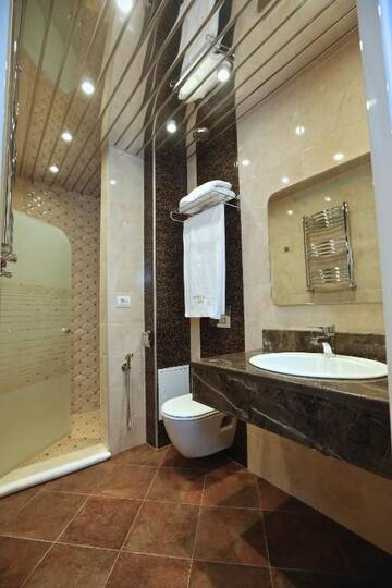 Фото номера Двухместный номер Делюкс с 1 кроватью Отель Old Street Boutique Hotel г. Баку 14