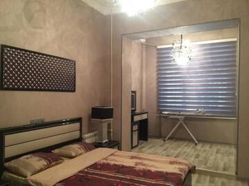 Фото номера Апартаменты Делюкс Апартаменты Azneft Square Apartment г. Баку 49