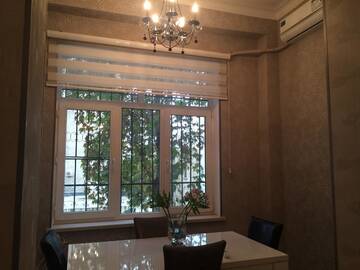 Фото номера Апартаменты Делюкс Апартаменты Azneft Square Apartment г. Баку 11