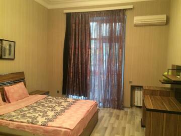 Фото номера Апартаменты Делюкс Апартаменты Azneft Square Apartment г. Баку 13