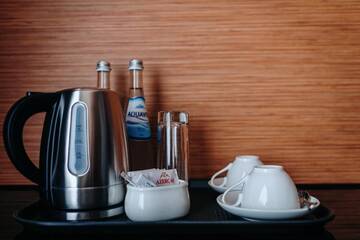 Фото номера Просторный двухместный номер с 2 отдельными кроватями Отель Bayil Breeze Hotel &amp; Restaurant г. Баку 3