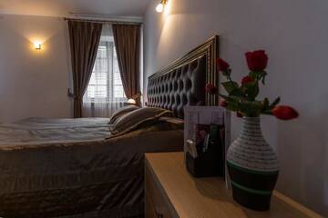 Фото номера Двухместный номер Делюкс с 1 кроватью и балконом Отель Deniz Inn Boutique Hotel г. Баку 52