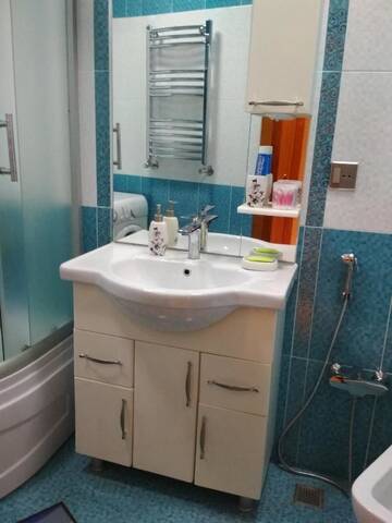 Фото номера Апартаменты с 1 спальней Апартаменты Apartment near Khatai г. Баку 28