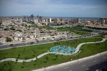 Фото номера Апартаменты с видом на море Апартаменты Apartment with Top downtown view г. Баку 29