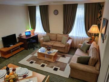 Фото номера Бюджетный двухместный номер с 1 кроватью Апарт-отели City Mansion ApartHotel г. Баку 7