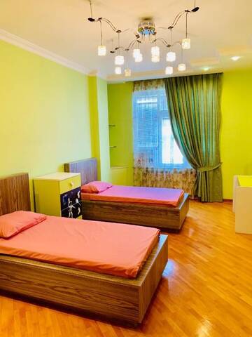 Фото номера Апартаменты с 3 спальнями Апартаменты COSY APARTMENT WITH TRANSFER г. Баку 7