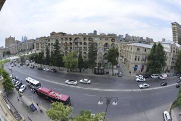 Фото номера Апартаменты с балконом Апартаменты New Baku Apartment г. Баку 41