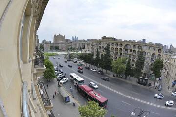 Фото номера Апартаменты с балконом Апартаменты New Baku Apartment г. Баку 26