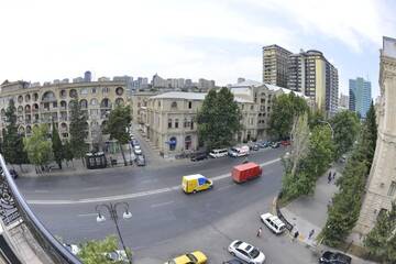 Фото номера Апартаменты с балконом Апартаменты New Baku Apartment г. Баку 29