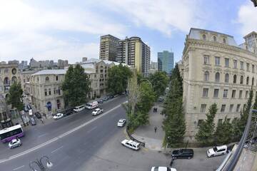 Фото номера Апартаменты с балконом Апартаменты New Baku Apartment г. Баку 27