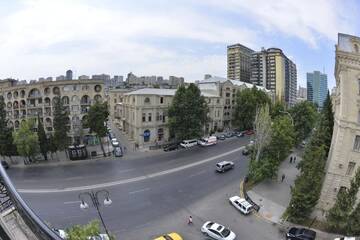 Фото номера Апартаменты с балконом Апартаменты New Baku Apartment г. Баку 40
