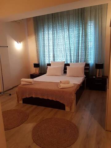 Фото номера Апартаменты с 3 спальнями Апартаменты Modern Apartments with city view г. Баку 30