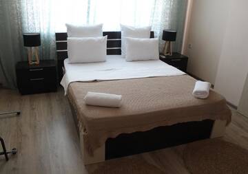 Фото номера Апартаменты с 3 спальнями Апартаменты Modern Apartments with city view г. Баку 31