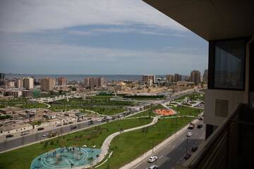 Фото номера Апартаменты в пентхаусе Апартаменты Modern Apartments with city view г. Баку 28