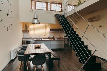 Фото номера Апартаменты в пентхаусе Апартаменты Modern Apartments with city view г. Баку 30