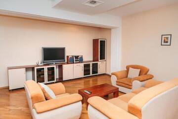 Фото номера Апартаменты с 2 спальнями Апартаменты Modern Apartments with city view г. Баку 11