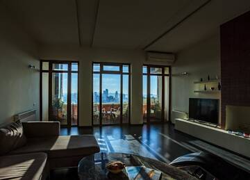 Фото номера Апартаменты в пентхаусе Апартаменты Modern Apartments with city view г. Баку 16