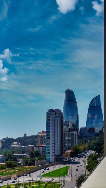 Фото номера Апартаменты в пентхаусе Апартаменты Modern Apartments with city view г. Баку 12