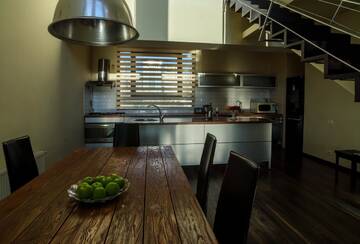 Фото номера Апартаменты в пентхаусе Апартаменты Modern Apartments with city view г. Баку 14