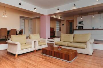Фото номера Апартаменты Делюкс Апартаменты Modern Apartments with city view г. Баку 3