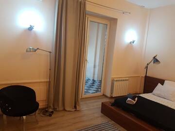 Фото номера Апартаменты с 3 спальнями Апартаменты Modern Apartments with city view г. Баку 43