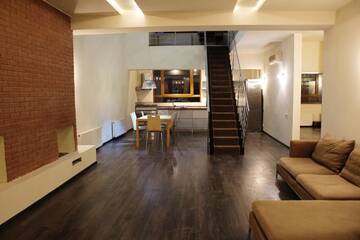 Фото номера Апартаменты в пентхаусе Апартаменты Modern Apartments with city view г. Баку 24