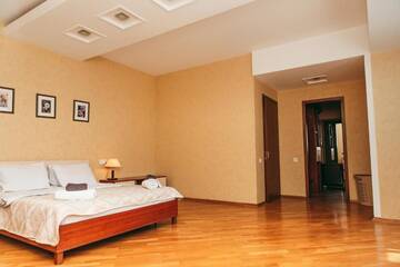 Фото номера Апартаменты с 2 спальнями Апартаменты Modern Apartments with city view г. Баку 4