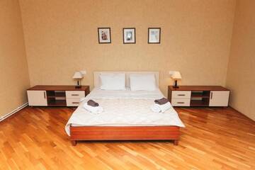 Фото номера Апартаменты с 2 спальнями Апартаменты Modern Apartments with city view г. Баку 2