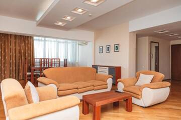 Фото номера Апартаменты с 2 спальнями Апартаменты Modern Apartments with city view г. Баку 8