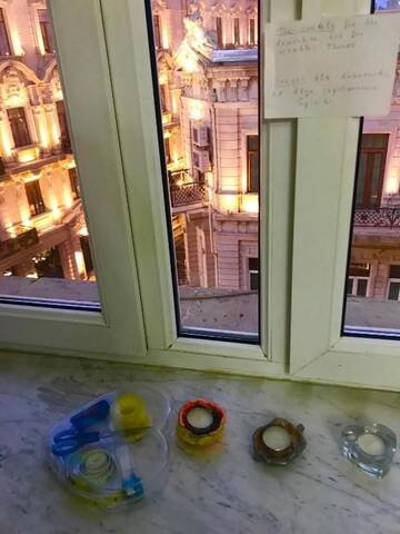 Фото номера Апартаменты с балконом Апартаменты Fountain Square-Balconies in Old Town г. Баку 91