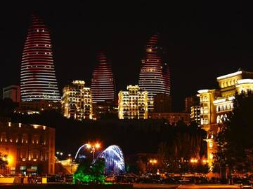 Фото номера Апартаменты с видом на море Апартаменты Elcin 666 г. Баку 53