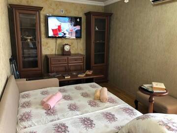 Фото номера Апартаменты с балконом Апартаменты Apartment on Heydar Aliyev Ave г. Баку 58