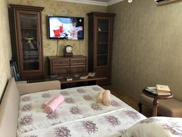 Фото номера Апартаменты с балконом Апартаменты Apartment on Heydar Aliyev Ave г. Баку 11