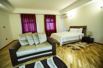 Фото номера Двухместный номер-студио Делюкс с 1 кроватью Отель Greencity Resort&amp;Residence г. Баку 2