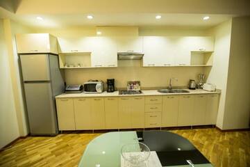 Фото номера Двухместный номер-студио Делюкс с 1 кроватью Отель Greencity Resort&amp;Residence г. Баку 3