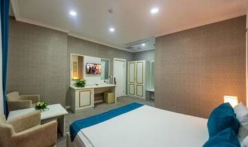 Фото номера Стандартный двухместный номер с 1 кроватью Отель Mensen Hotel Baku г. Баку 25