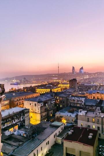 Фото номера Апартаменты Делюкс Апартаменты Apartment on Gold Baku г. Баку 92