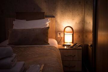 Фото номера Двухместный номер с 2 отдельными кроватями Отель Seven Boutique Hotel Baku г. Баку 9