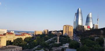 Фото номера Двухместный номер Делюкс с 1 кроватью и видом на море Отель Baku Sea View Hotel г. Баку 6