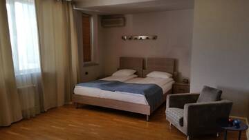 Фото номера Двухместный номер Делюкс с 1 кроватью и видом на море Отель Baku Sea View Hotel г. Баку 11