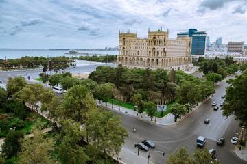 Фото номера Апартаменты Делюкс Апартаменты Apartment with F1 and Caspian Sea view г. Баку 30