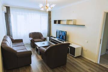 Фото номера Апартаменты Делюкс Апартаменты Apartment with F1 and Caspian Sea view г. Баку 40