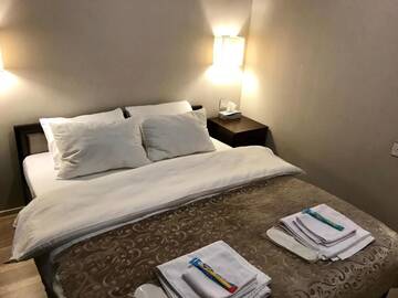 Фото номера Апартаменты с 2 спальнями Апартаменты SHAH INN Panoramic Apartments City Center г. Баку 25