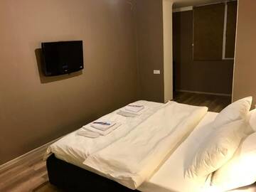 Фото номера Апартаменты с 2 спальнями Апартаменты SHAH INN Panoramic Apartments City Center г. Баку 8