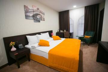 Фото номера Стандартный двухместный номер с 1 кроватью Отель Da Vinci Hotel г. Баку 19