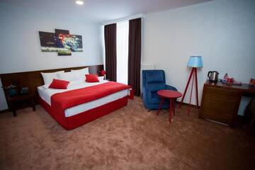 Фото номера Стандартный двухместный номер с 1 кроватью Отель Da Vinci Hotel г. Баку 28