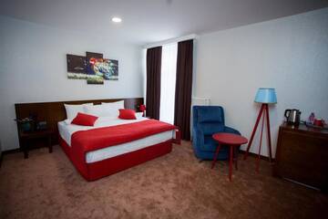 Фото номера Стандартный двухместный номер с 1 кроватью Отель Da Vinci Hotel г. Баку 22