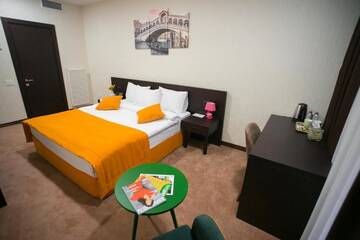 Фото номера Стандартный двухместный номер с 1 кроватью Отель Da Vinci Hotel г. Баку 27
