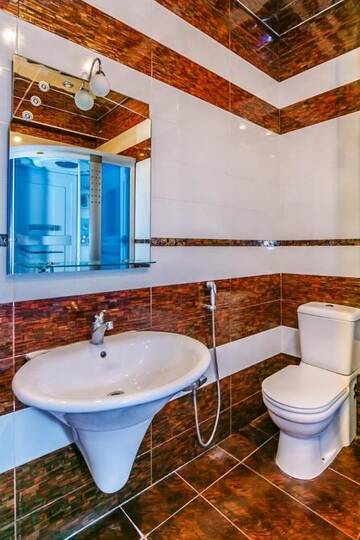 Фото номера Апартаменты с 3 спальнями Апартаменты Lux Apartment in Targovi Nizami Street г. Баку 74